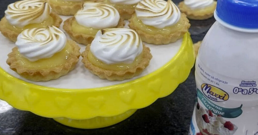 receita de torta de limão com merengue