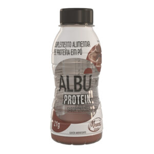 Albu Protein 21g de albumina sabor chocolate